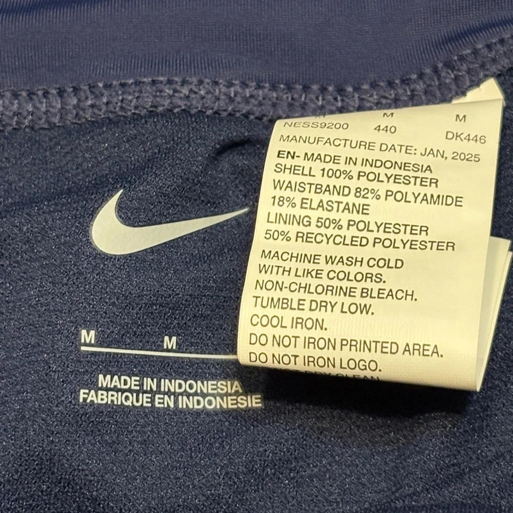 Nike Women’s Dark Navy Swim Shorts size Medium NWT - Picture 5 of 13